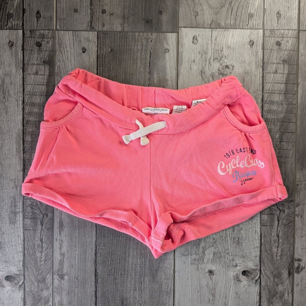H&M, Pink Lounge Shorts, Sz 12 - 13Y